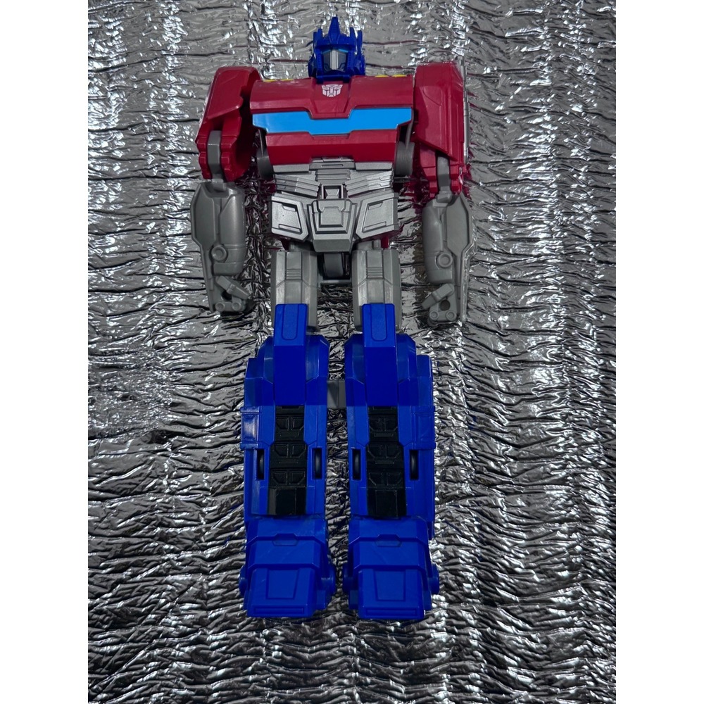 Transformers Optimus Prime Action Figure Red Blue Autobot Titan Hero 11 Inch